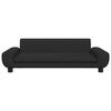 vidaXL Hundebett Schwarz 100x54x33 cm Samt