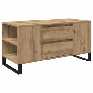 vidaXL Couchtisch Artisan-Eiche 102 x 44,5 x 50 cm Holzwerkstoff
