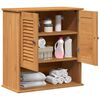 vidaXL Badezimmerschrank VIGO Braun und Honigbraun 67,5 x 34 x 71,5 cm