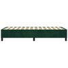 vidaXL Boxspringbettgestell Dunkelgr&uuml;n 90x190 cm Samt