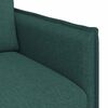 vidaXL Sofa Set 2 pcs Dunkelgr&uuml;n 196 x 82 x 85 cm Stoff