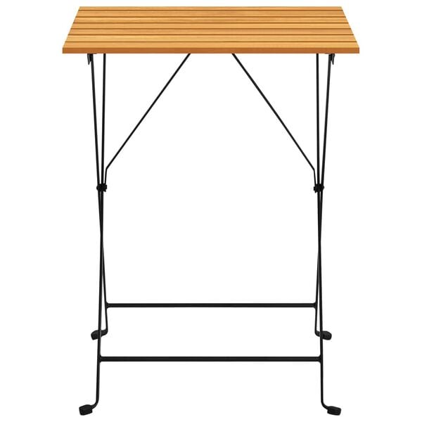 vidaXL Bistrotisch 55x54x71 cm Akazie Massivholz