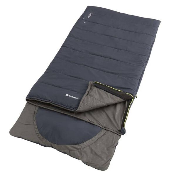 Outwell Schlafsack Contour Lux Dunkelblau Rechter Rei&szlig;verschluss