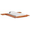 vidaXL Futonbett Japanisch Akazie Massivholz 100x200 cm
