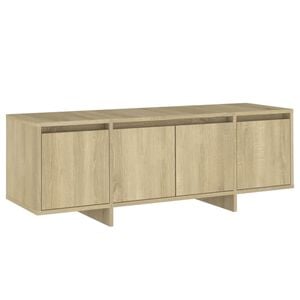 vidaXL TV-Schrank Sonoma-Eiche 120x30x40,5 cm Holzwerkstoff