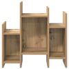 vidaXL Seitenschrank Artisan-Eiche 60 x 26 x 60 cm Holzwerkstoff