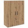 vidaXL Highboard 2 pcs Artisan-Eiche Holzwerkstoff