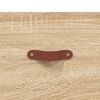 vidaXL Highboard Sonoma-Eiche 69,5x34x180 cm Holzwerkstoff