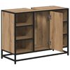 vidaXL Badezimmerschrank Artisan-Eiche 80 x 33 x 60 cm Holzwerkstoff