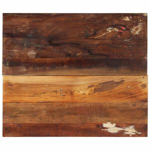 vidaXL Tischplatte Rechteckig 60x70 cm 15-16 mm Altholz Massiv
