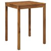 vidaXL Gartenbar-Tisch Natur 80 x 80,5 x 105 cm Massivholz Akazie