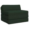 vidaXL Klappsofa Bett Dunkelgr&uuml;n 200 x 70 x 10 cm Stoff