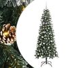 vidaXL K&uuml;nstlicher Weihnachtsbaum mit 300 LEDs mit St&auml;nder Gr&uuml;n 180 cm