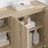 vidaXL Seitenschrank Sonoma 96,5 x 30 x 75 cm Holzwerkstoff