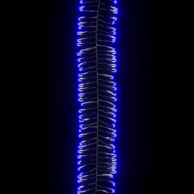 vidaXL LED-Lichterkette mit 2000 LEDs Blau 17 m PVC