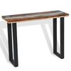 vidaXL Konsolentisch Teak 100 x 35 x 75 cm