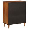 vidaXL Sideboard mit Speicher Walnuss 60 x 33 x 75 cm Massivholz Mango