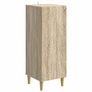 vidaXL Sideboard Sonoma-Eiche 33 x 34,5 x 90 cm Holzwerkstoff