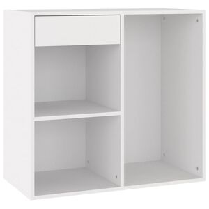 vidaXL Kosmetikschrank Wei&szlig; 80x40x75 cm Holzwerkstoff