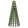 vidaXL LED-Weihnachtsbaum EKENAS 150 cm 240 LEDs Warmes Wei&szlig; Stahl