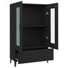 vidaXL Highboard Schwarz 70x31x115 cm Holzwerkstoff