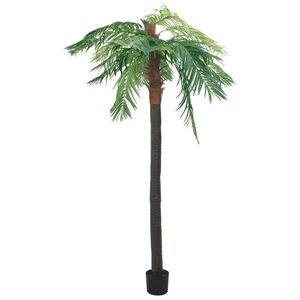 vidaXL K&uuml;nstliche Palme Ph&ouml;nix mit Topf 305 cm Gr&uuml;n