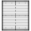 vidaXL Bettgestell Schwarz Metall 200x200 cm