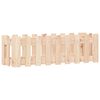 vidaXL Hochbeet Lattenzaun-Design 100x30x30 cm Massivholz Kiefer