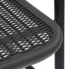 vidaXL Gartenst&uuml;hle 4 Stk. Rattan-Optik Kunststoff und Stahl 110 kg
