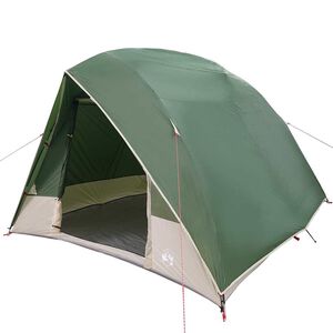 vidaXL Campingzelt mit Dach mit Speicher Gr&uuml;n 275 x 230 x 140 cm Taft
