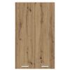 vidaXL H&auml;ngeschrank Artisan-Eiche 60 x 31 x 100 cm Holzwerkstoff