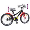 vidaXL Kinderfahrrad 20 Zoll f&uuml;r 6-11 Jahre alt Blau Wei&szlig;