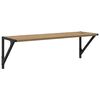 vidaXL Wandregale 2 pcs Artisan-Eiche 80 x 25 x 25,5 cm Holzwerkstoff