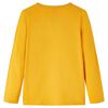 Kinder-Langarmshirt Ocker 92