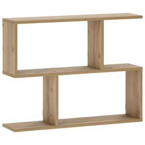 vidaXL Wandregal Artisan-Eiche 72 x 17 x 55.5 cm Holzwerkstoff
