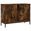 vidaXL Waschbeckenunterschrank R&auml;uchereiche 80x30x60 cm Holzwerkstoff