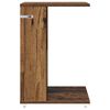 vidaXL Beistelltisch Mit Rad Altholz 40 x 35 x 60 cm Holzwerkstoff