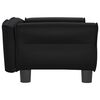 vidaXL Hundebett Schwarz 70x45x30 cm Kunstleder