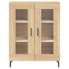 vidaXL Highboard Sonoma-Eiche 69,5x34x180 cm Holzwerkstoff