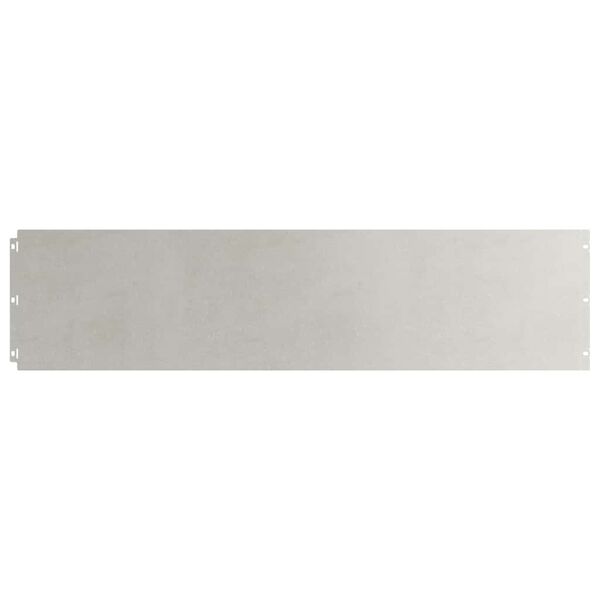 vidaXL Rasenkanten 10 Stk. 25x103 cm Edelstahl
