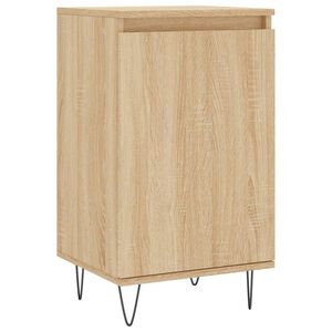 vidaXL Sideboard Sonoma-Eiche 40x35x70 cm Holzwerkstoff