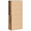 vidaXL Hochschrank mit Regal Altholz 80 x 39 x 178 cm Holzwerkstoff
