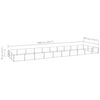 vidaXL Hundezwinger Silbern 30 m&sup2; Stahl