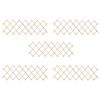 vidaXL Scherenzaun 5 Stk. Tannenholz 180x60 cm