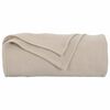 vidaXL Wohndecken 24 pcs Beige 200 x 150 cm Fleece