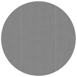 vidaXL Pool-Bodentuch Hellgrau &Oslash;306 cm Polyester Geotextil