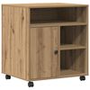 vidaXL Druckerst&auml;nder Artisan-Eiche 60 x 50 x 67 cm Holzwerkstoff