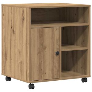 vidaXL Druckerst&auml;nder Artisan-Eiche 60 x 50 x 67 cm Holzwerkstoff