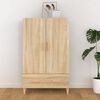 vidaXL Highboard Sonoma-Eiche 70x31x115 cm Holzwerkstoff