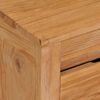 vidaXL TV-Schrank 115x30x35 cm Massivholz Teak